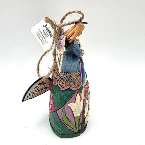 Jim Shore 2006 Heartwood Creek Angel Nativity Gown Christmas Ornament V4005767 - Picture 5 of 10